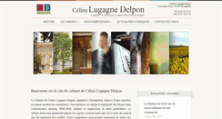 Desktop Screenshot of celinelugagnedelpon.com