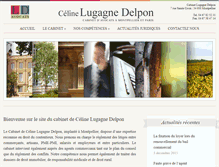 Tablet Screenshot of celinelugagnedelpon.com